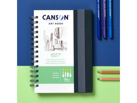 CANSON Carnet de croquis ART BOOK 1557, A5