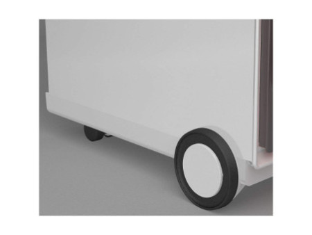 PAPERFLOW Caisson mobile 'easyBox', 3 tiroirs, blanc / vert