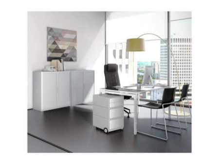 PAPERFLOW Caisson mobile 'easyBox', 1 tiroir, blanc /