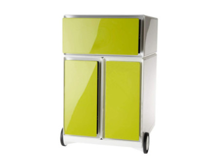 PAPERFLOW Caisson mobile 'easyBox', 1 tiroir, blanc / blanc
