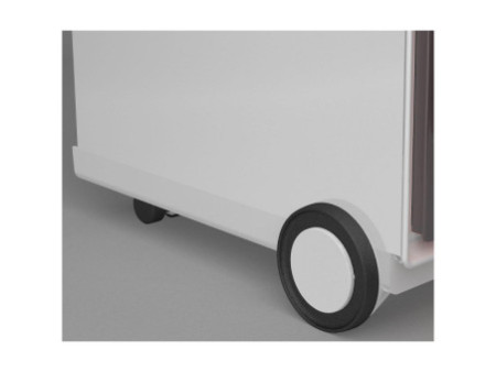 PAPERFLOW Caisson mobile 'easyBox', 1 tiroir, blanc / blanc