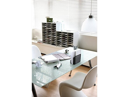 PAPERFLOW Station de tri Formularbox, 15 compartiments, gris