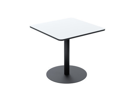 PAPERFLOW Table de bistrot Mezzo, (L)800 x (P)600 mm, blanc