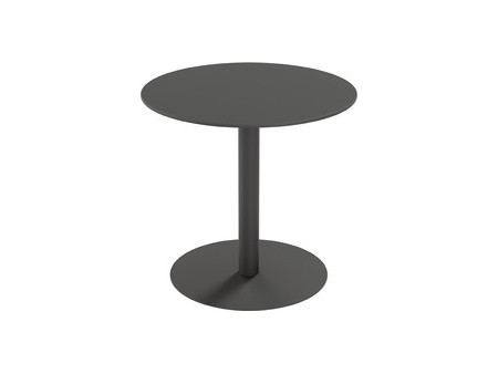PAPERFLOW Table de jardin CROSS, (L)600 x (P)600 mm, noir