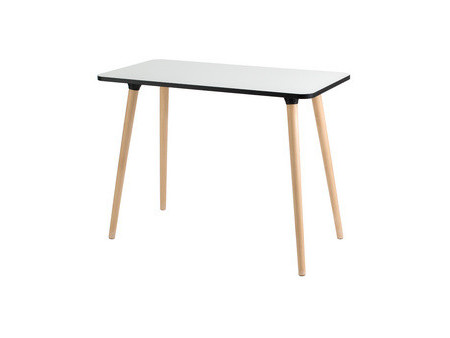 PAPERFLOW Bureau HOP1, (L)1.000 mm, hêtre/blanc