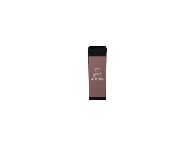 PAPERFLOW Collecteur pour tri sélectif, verre, noir