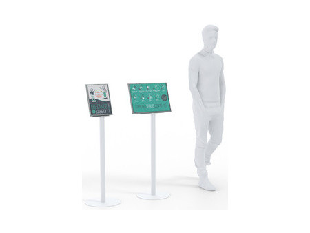 PAPERFLOW Porte-infos, A3, hauteur : 1.272 mm