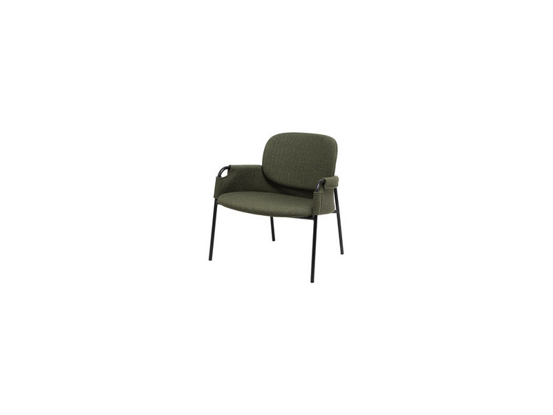 PAPERFLOW Fauteuil visiteur CLOTH, vert