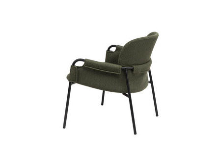 PAPERFLOW Fauteuil visiteur CLOTH, anthracite