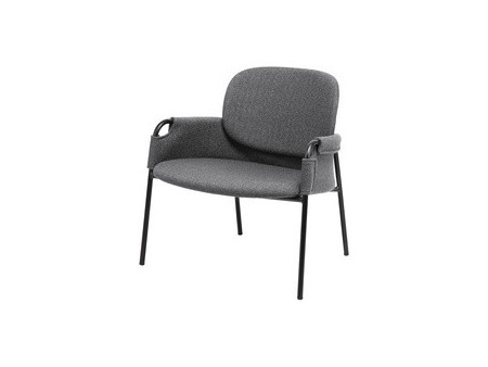 PAPERFLOW Fauteuil visiteur CLOTH, jaune