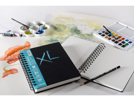CANSON Carnet de dessin XL BOOK AQUARELLE, A5