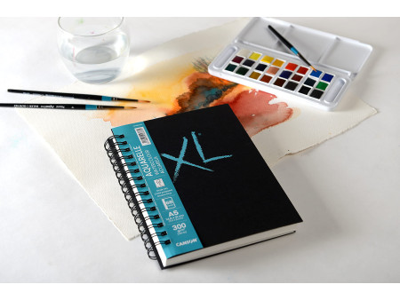 CANSON Carnet de dessin XL BOOK AQUARELLE, A5