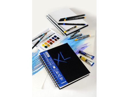 CANSON Carnet de dessin XL BOOK MIXED MEDIA Textured, A5