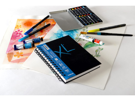 CANSON Carnet de dessin XL BOOK MIXED MEDIA, A4