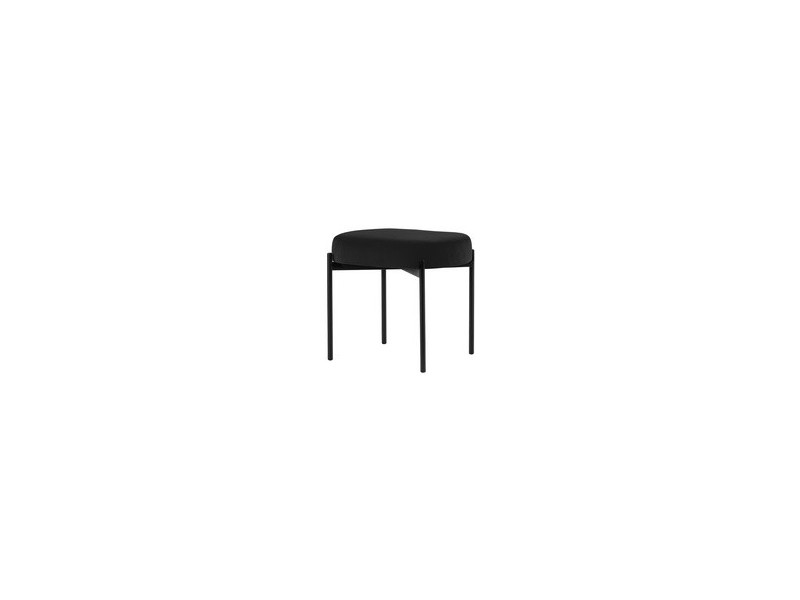 PAPERFLOW Banc oval GAIA, taille S, habillage velours