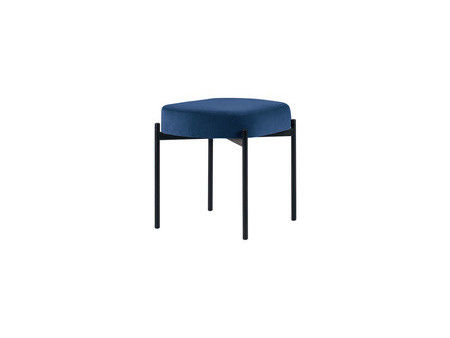 PAPERFLOW Banc oval GAIA, taille S, habillage velours