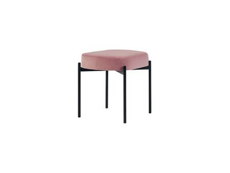 PAPERFLOW Banc oval GAIA, taille S, habillage velours