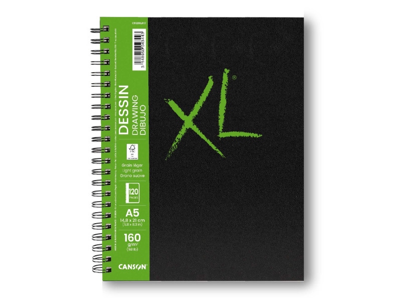 CANSON Carnet de dessin XL BOOK DESSIN, A5