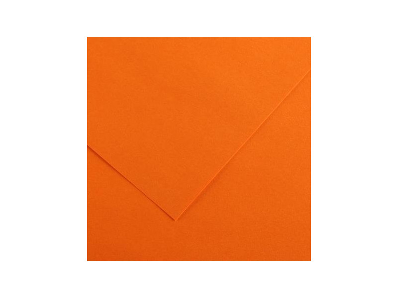 CANSON Papier Vivaldi, 500 x 650 mm, 240 g/m2, orange