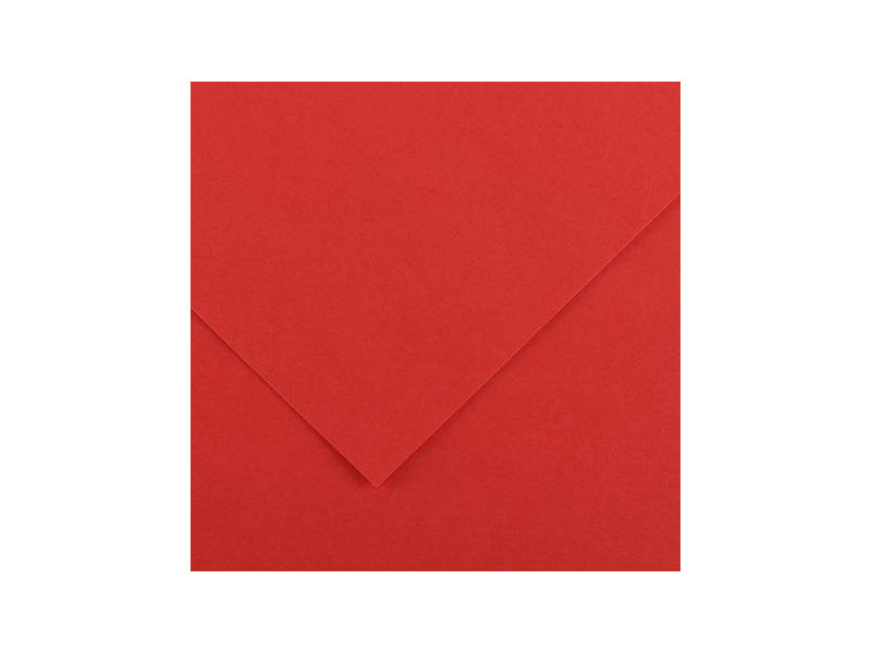 CANSON Papier Vivaldi, 500 x 650 mm, 240 g/m2, rouge