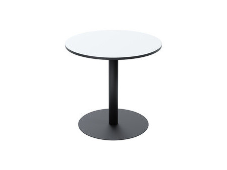 PAPERFLOW Table de bistrot Mezzo, (L)800 x (P)600 mm, noir