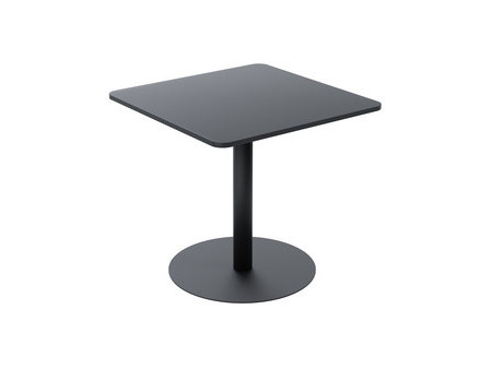 PAPERFLOW Table de bistrot Mezzo, diamètre: 800 mm, noir