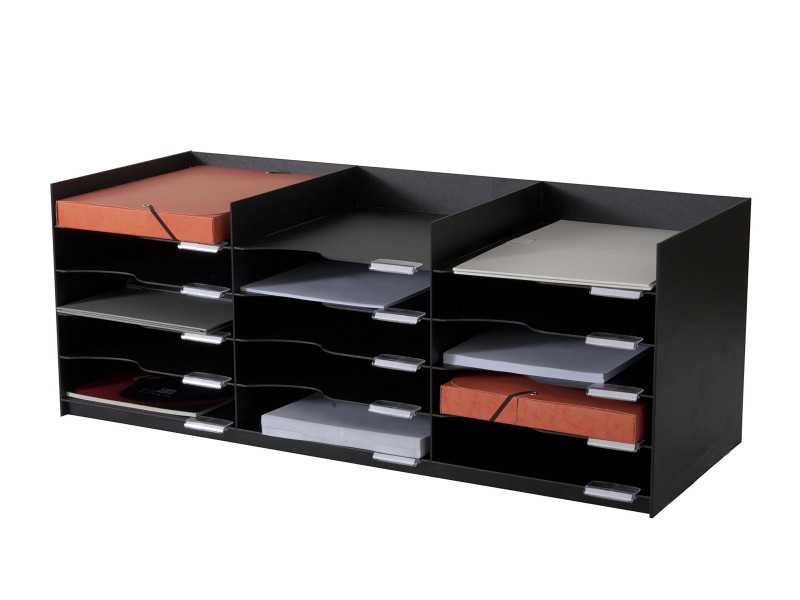 PAPERFLOW Station de tri Formularbox, 20 compartiments, noir