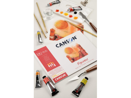 CANSON Bloc papier dessin 'Figueras', 180 x 240 mm, 290 g/m2