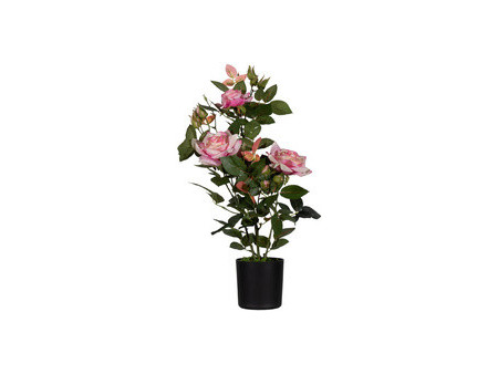 PAPERFLOW Plante artificielle 'rosier', (H)540 mm, rouge