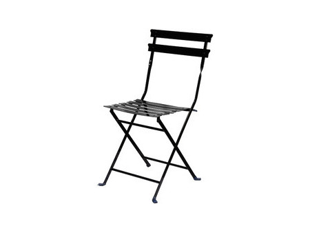PAPERFLOW Chaise pliante d'extérieur EDEN, set de 2, blanc