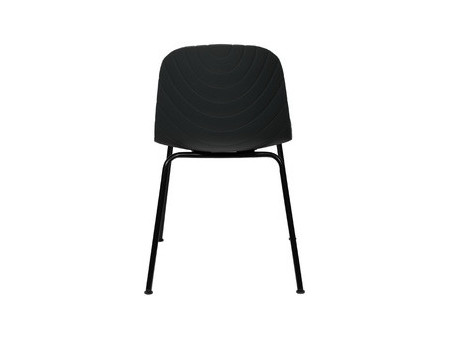 PAPERFLOW Chaise visiteur VERTIGO, set de 2, noir