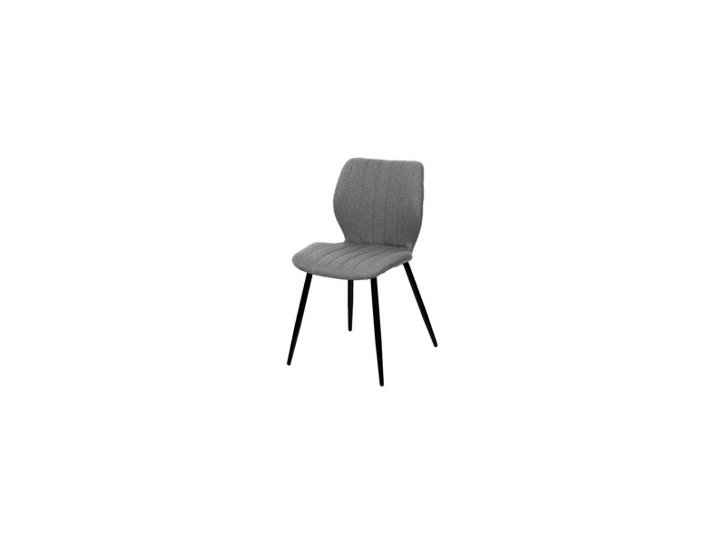 PAPERFLOW Chaise visiteur LINE, set de 2, gris