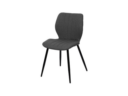 PAPERFLOW Chaise visiteur LINE, set de 2, gris
