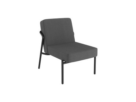 PAPERFLOW Fauteuil visiteur MEDSO KLASSIK S, tissu, gris