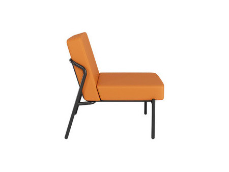 PAPERFLOW Fauteuil visiteur MEDSO KLASSIK S simili-cuir noir