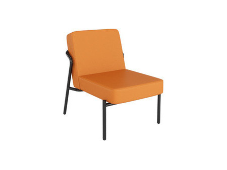 PAPERFLOW Fauteuil visiteur MEDSO KLASSIK S simili-cuir noir