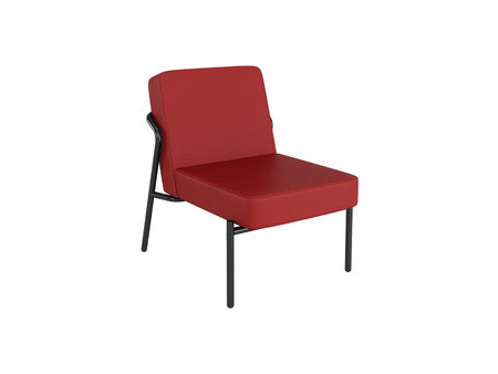 PAPERFLOW Fauteuil visiteur MEDSO KLASSIK S, simili-cuir