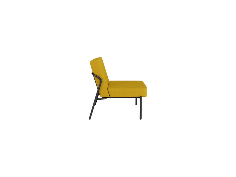 PAPERFLOW Fauteuil visiteur d'extérieur MEDSO KLASSIK S bleu