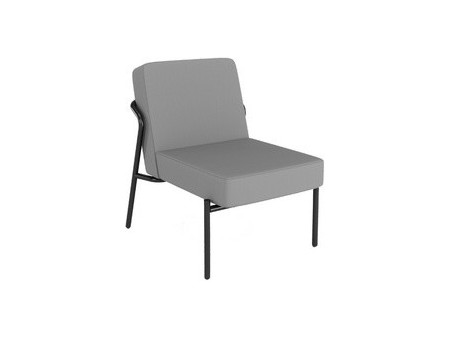 PAPERFLOW Fauteuil visiteur d'extérieur MEDSO KLASSIK S vert