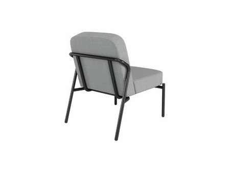 PAPERFLOW Fauteuil visiteur MEDSO RUND S, tissu, anthracite
