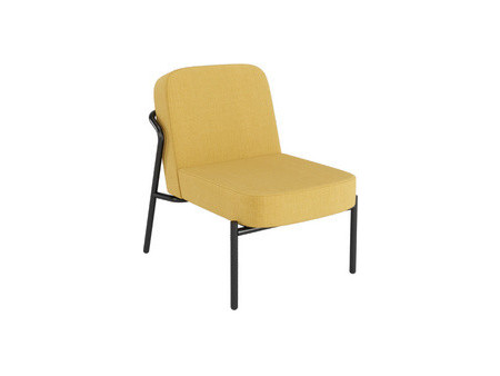 PAPERFLOW Fauteuil visiteur MEDSO RUND S, tissu, bleu
