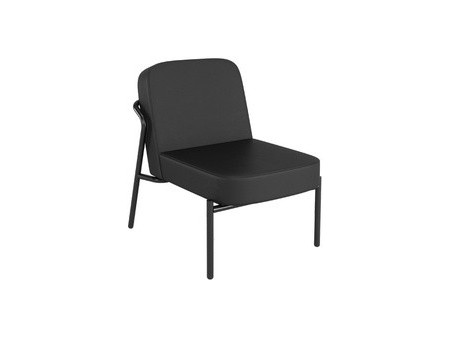 PAPERFLOW Fauteuil visiteur MEDSO RUND S simili-cuir, orange