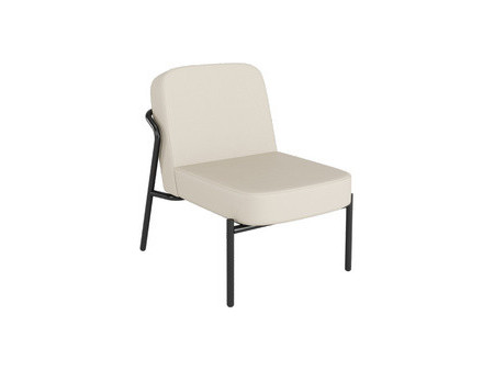 PAPERFLOW Fauteuil visiteur MEDSO RUND S simili-cuir, orange