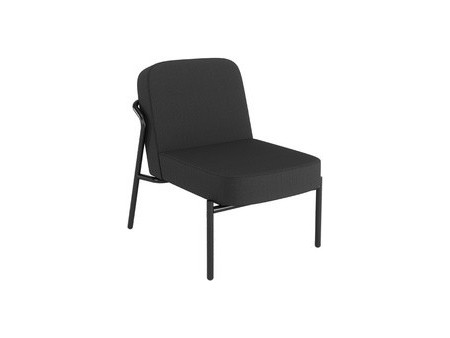 PAPERFLOW Fauteuil visiteur d'extérieur MEDSO RUND S, jaune