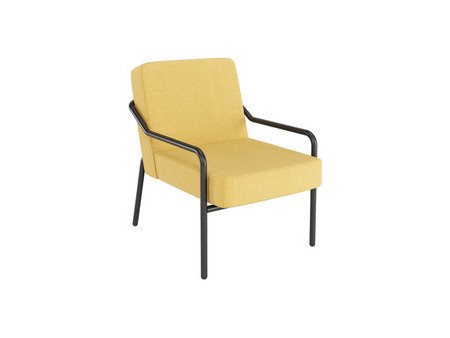 PAPERFLOW Fauteuil visiteur MEDSO KLASSIK M, tissu, gris