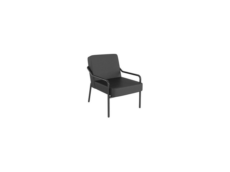 PAPERFLOW Fauteuil visiteur MEDSO KLASSIK M simili-cuir noir