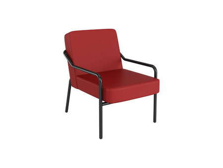 PAPERFLOW Fauteuil visiteur MEDSO KLASSIK M, simili-cuir