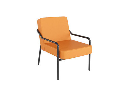 PAPERFLOW Fauteuil visiteur MEDSO KLASSIK M, simili-cuir