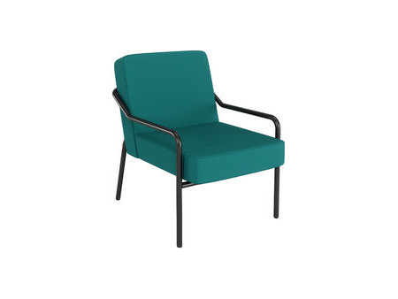 PAPERFLOW Fauteuil visiteur d'extérieur MEDSO KLASSIK M vert