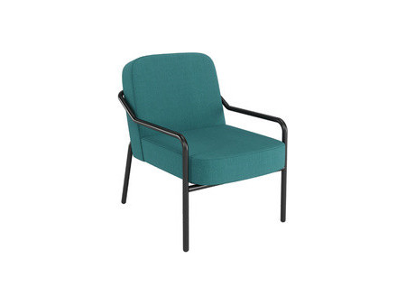 PAPERFLOW Fauteuil visiteur MEDSO RUND M, tissu, anthracite